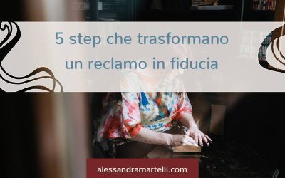 Reclamo in arrivo: come gestirlo bene